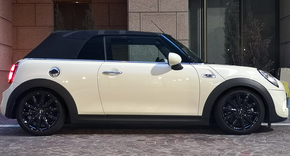 ミニF57車高調装着