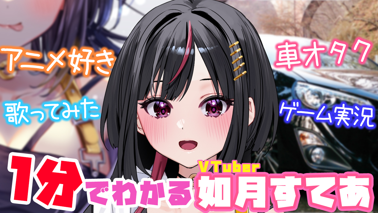 1分でわかる如月すてあ